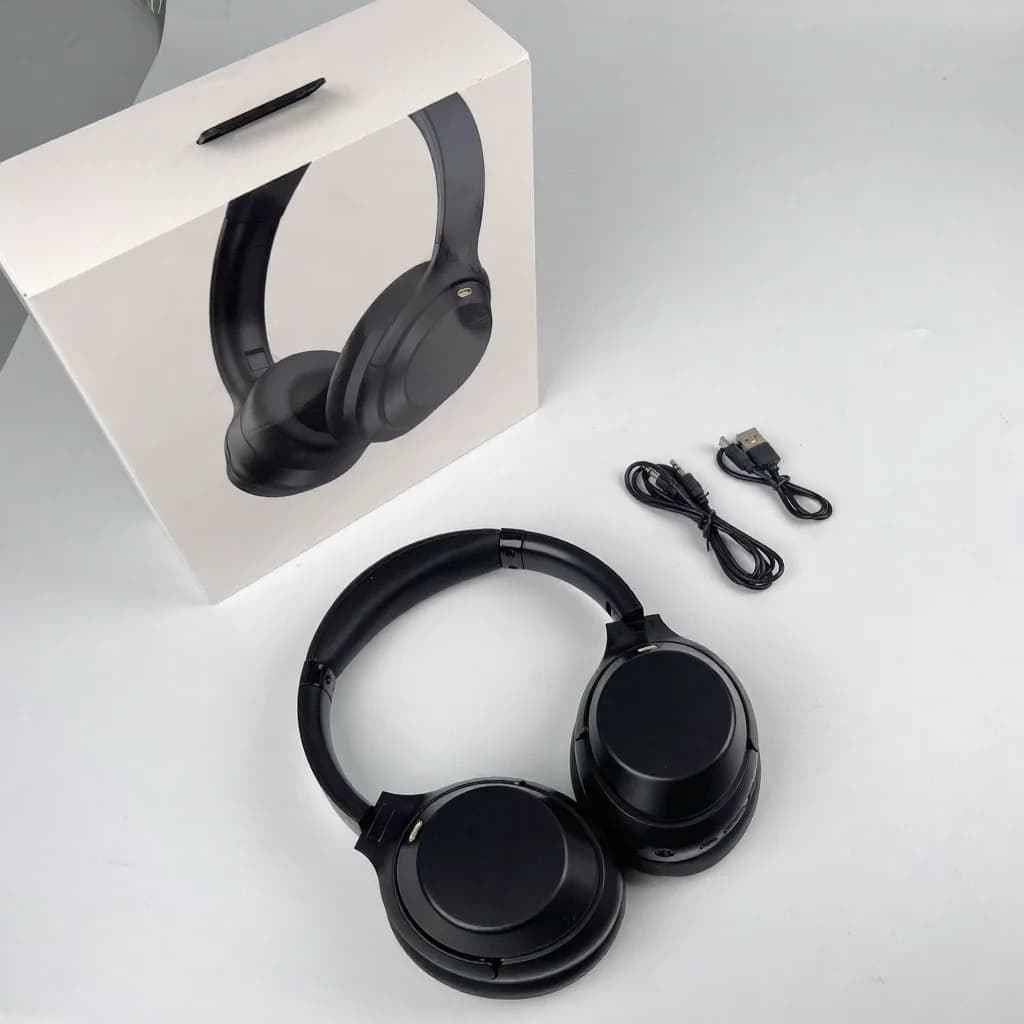 Fone de Ouvido Wireless Over-Ear com Cancelamento de Ruído Ativo e Type-C