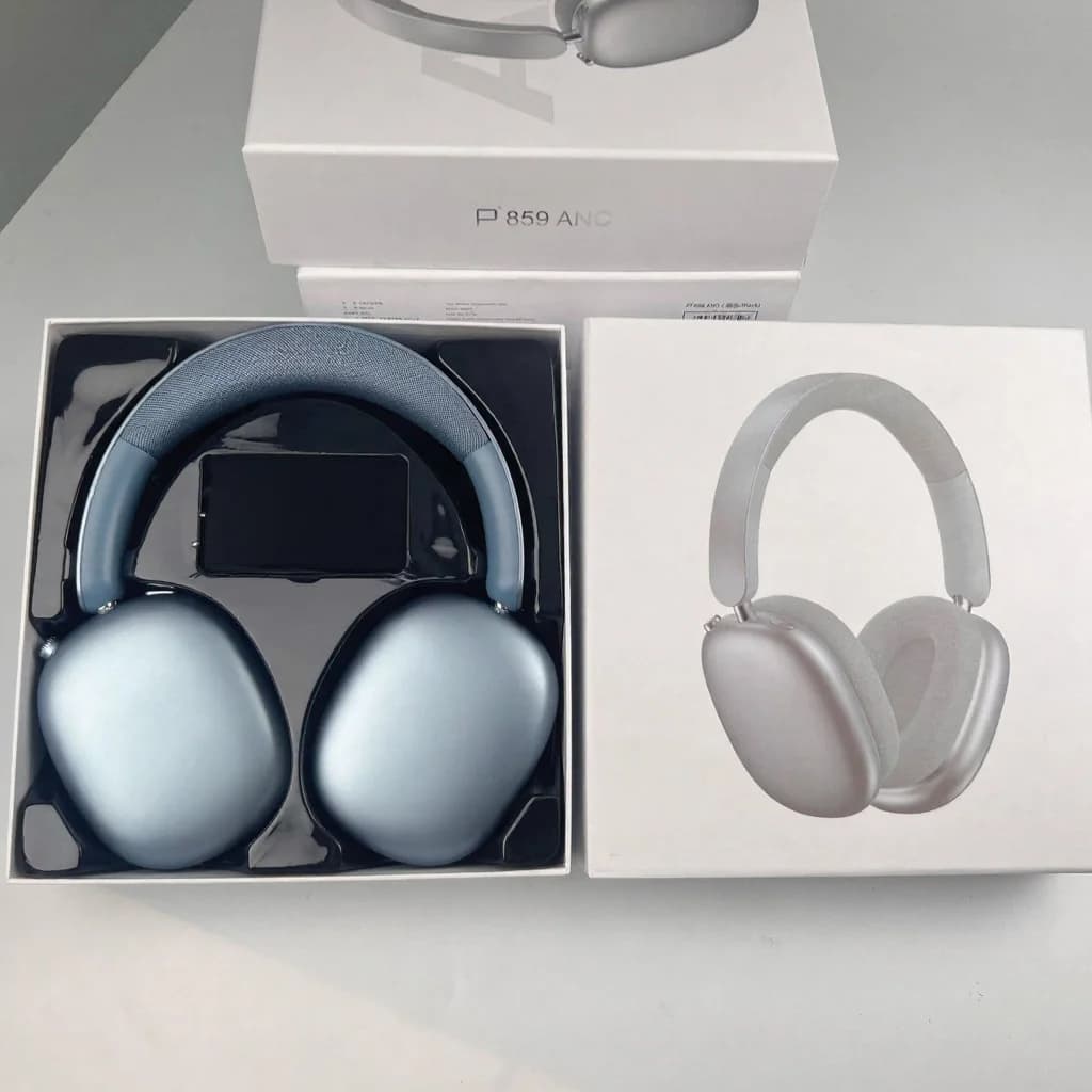 Fone de Ouvido Sem Fio Over-Ear com Cancelamento Ativo de Ruído e Longa Duração de Bateria