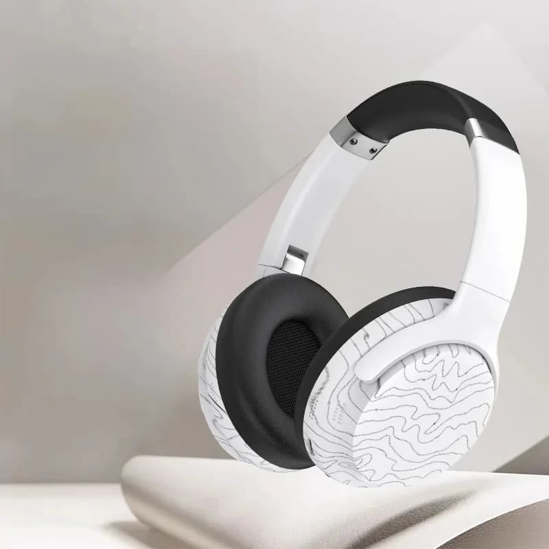 Fones de Ouvido Bluetooth Sem Fio Over-Ear com Multi-EQ e Longa Duração da Bateria