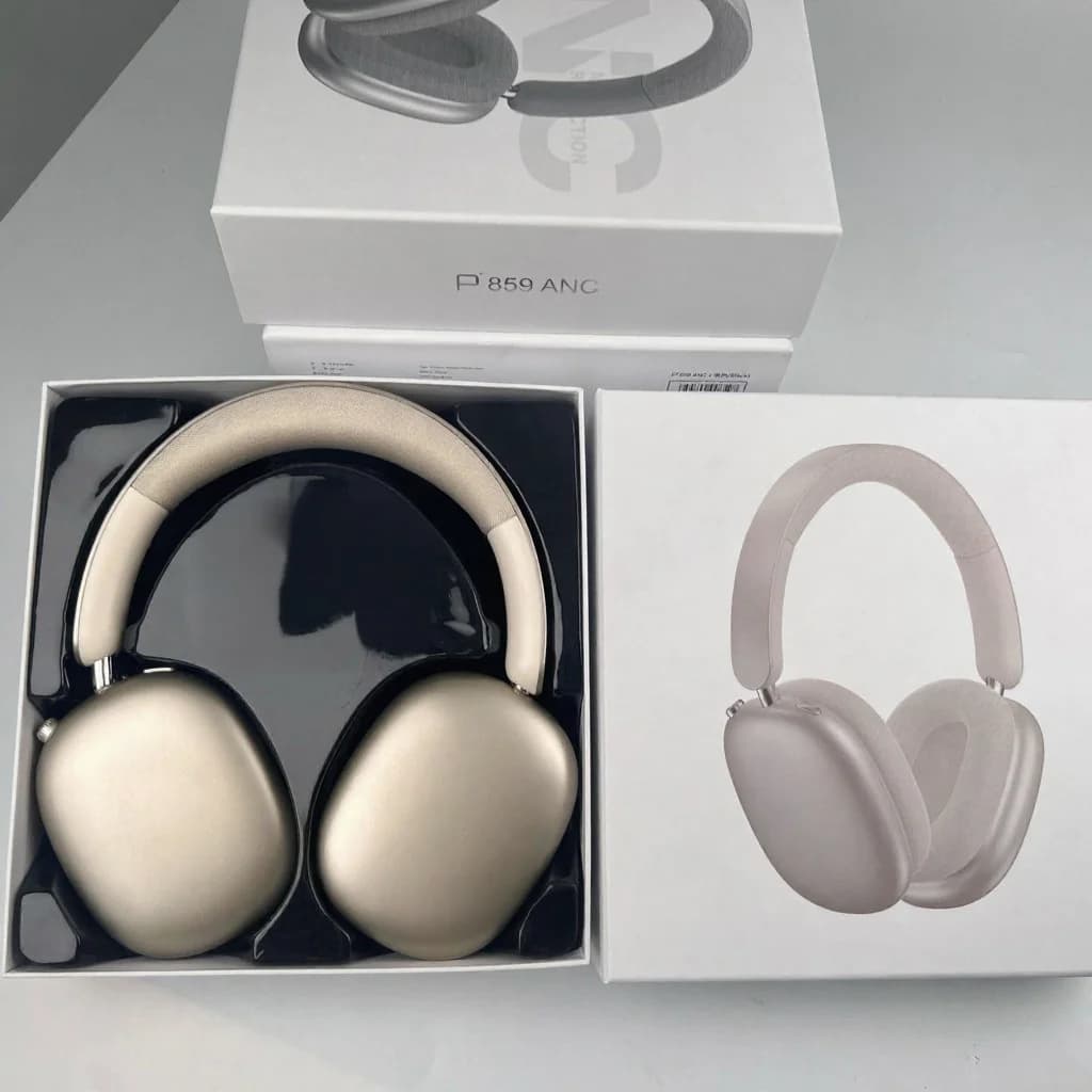 Fone de Ouvido Sem Fio Over-Ear com Cancelamento Ativo de Ruído e Longa Duração de Bateria