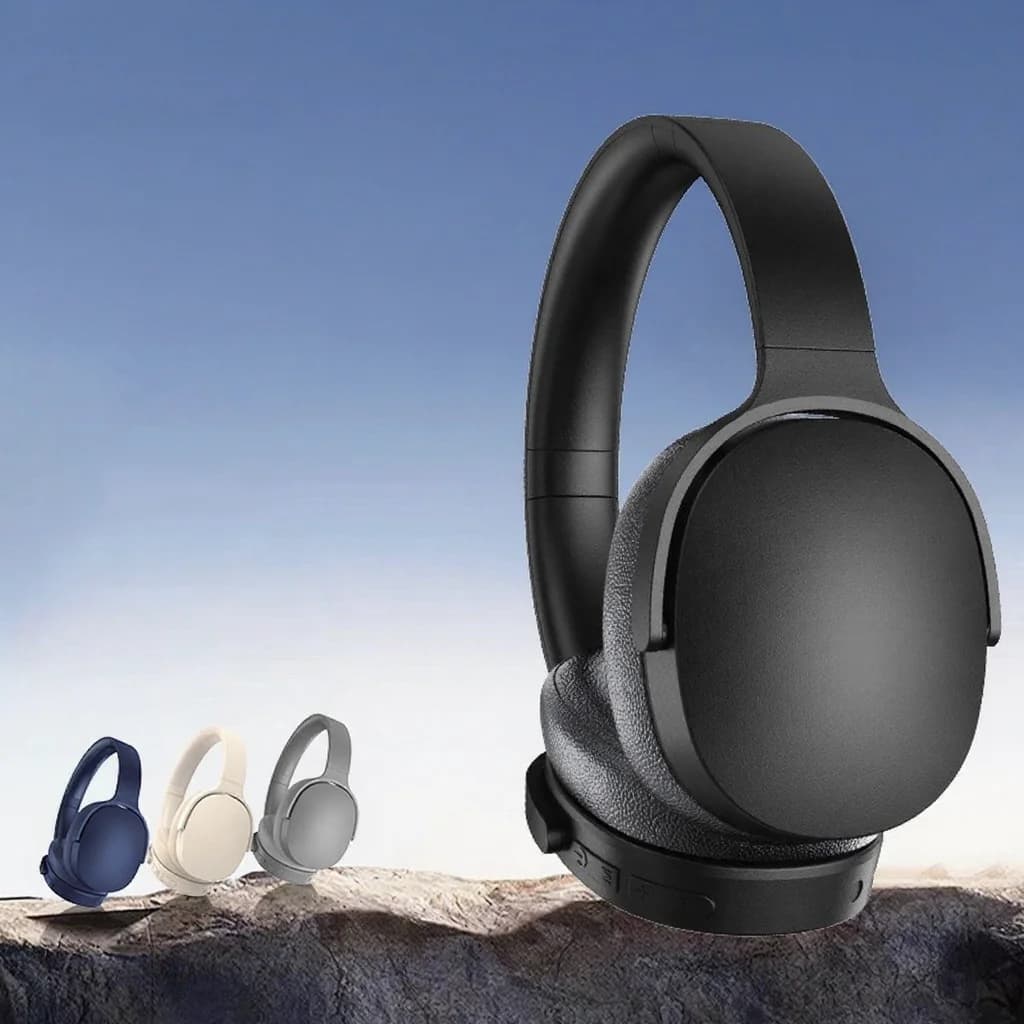 Fone de Ouvido Bluetooth Sem Fio com Cancelamento de Ruído Ativo e Longa Duração