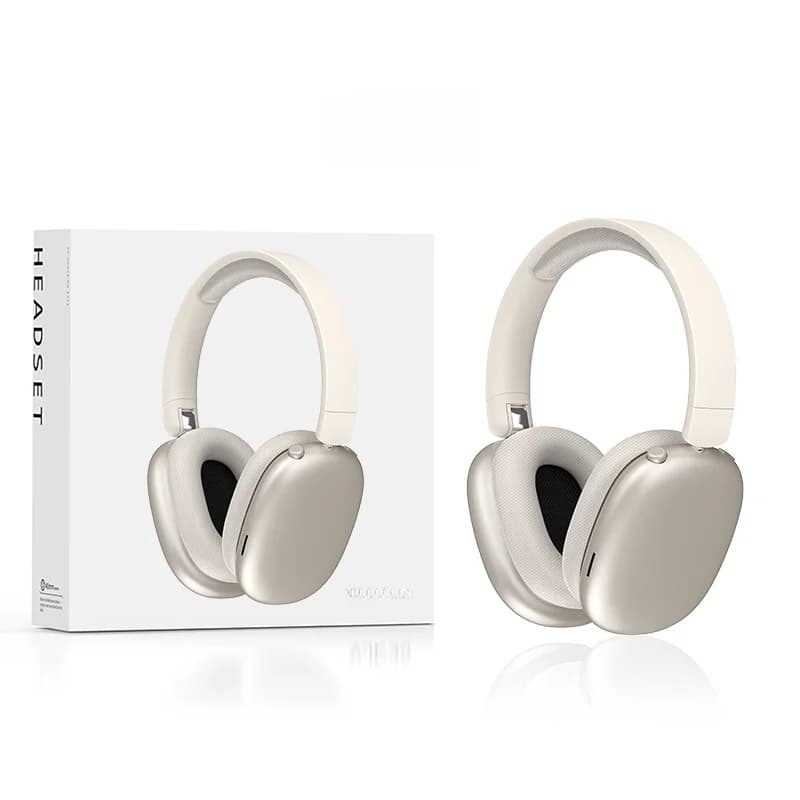 Fone de Ouvido Bluetooth Over-Ear Sem Fio com Longa Duração da Bateria