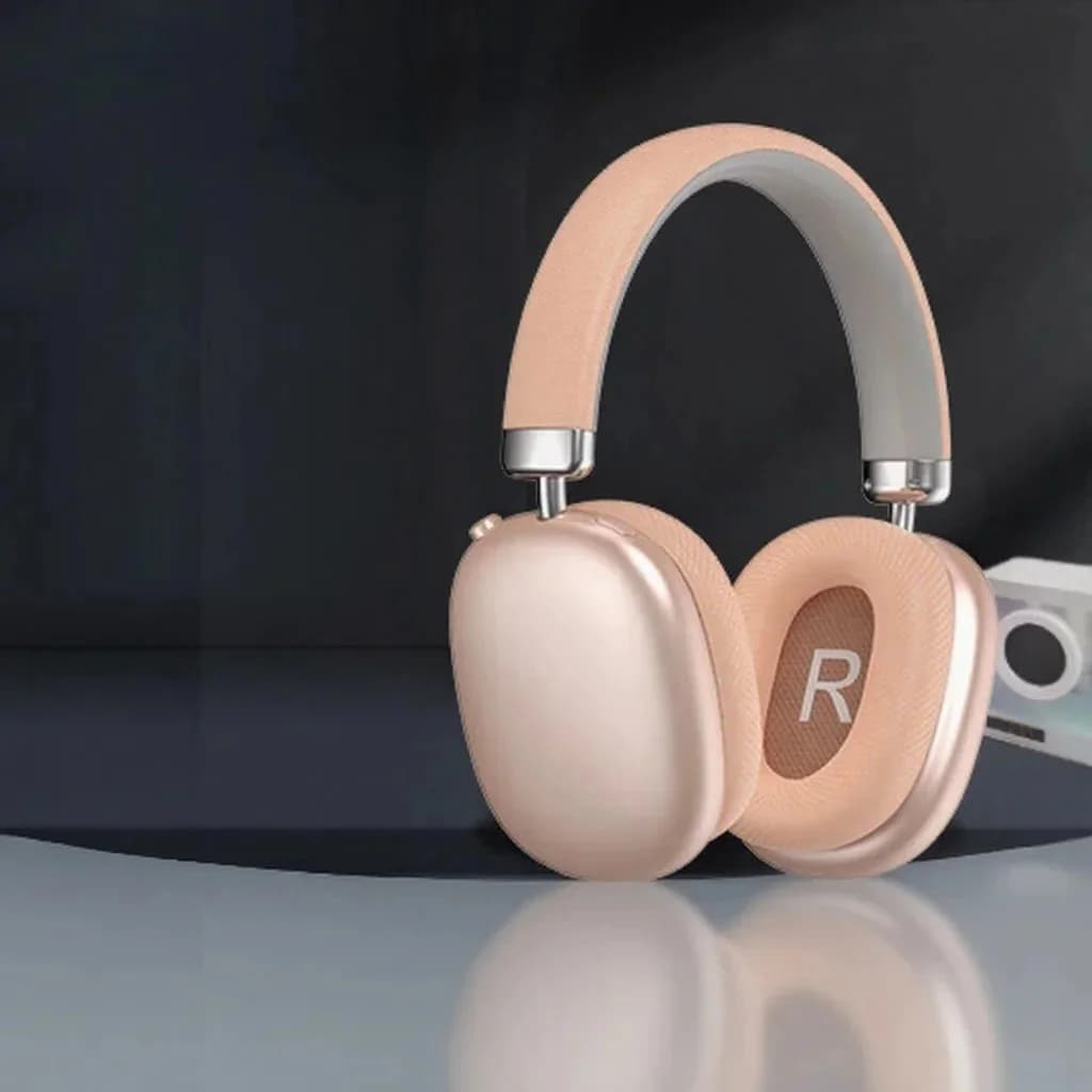 Fone de Ouvido Wireless Over-Ear Bluetooth 5.4 Bateria Longa Dobrável