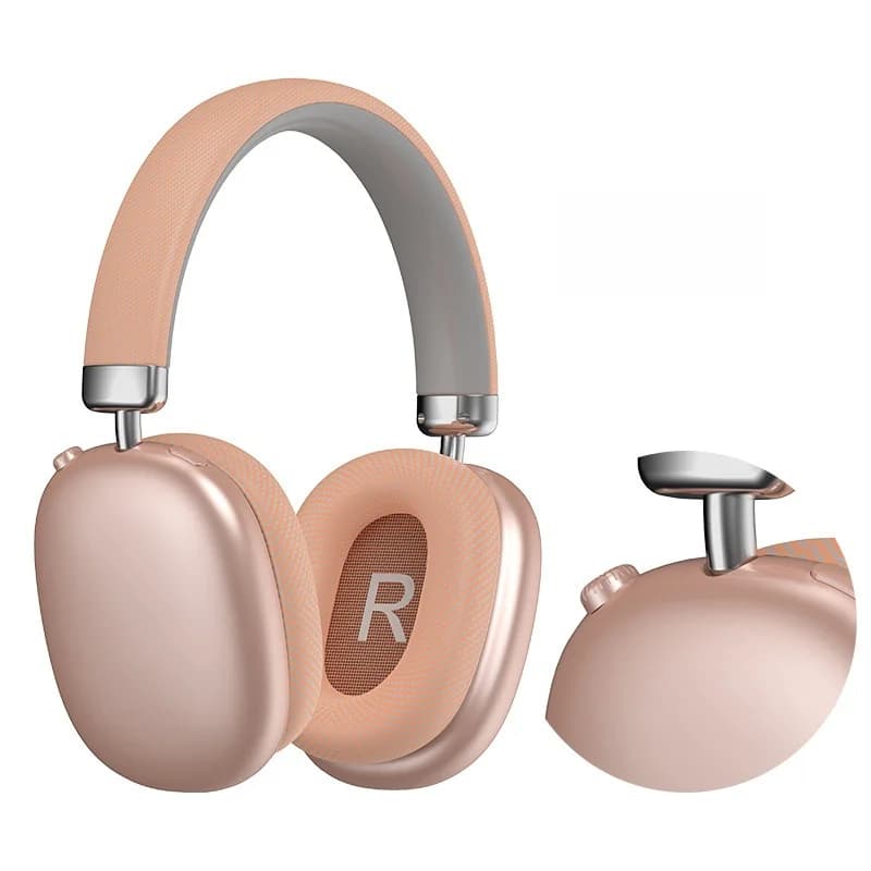 Fone de Ouvido Wireless Over-Ear Bluetooth 5.4 Bateria Longa Dobrável