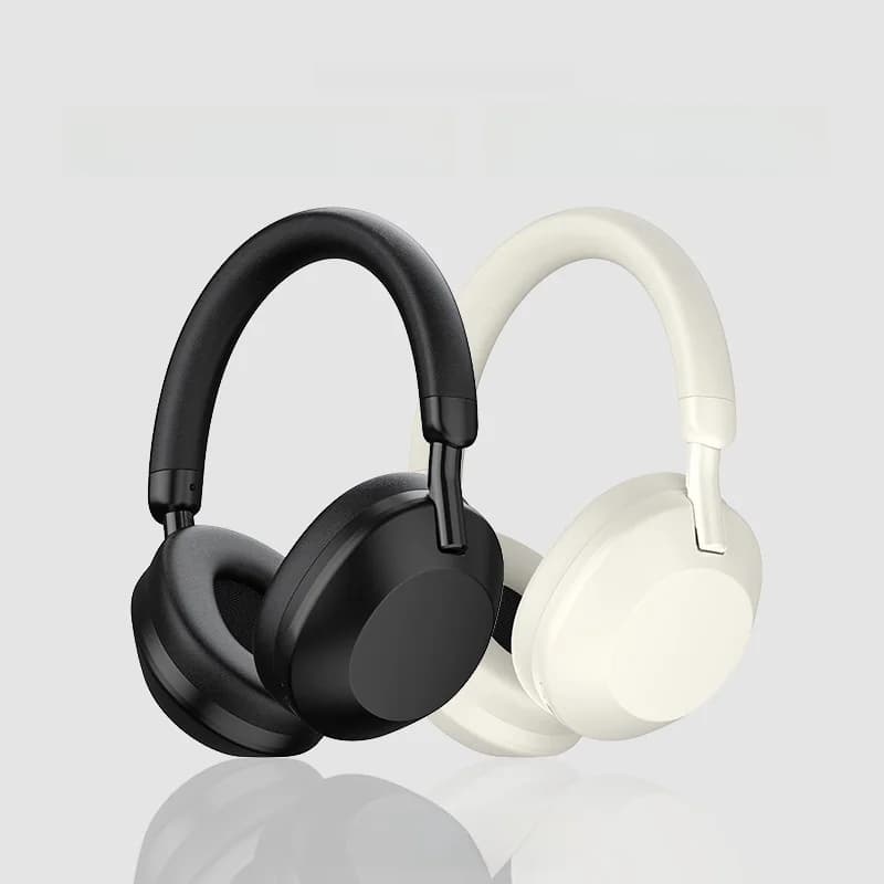 Fones de Ouvido Bluetooth Sem Fio Over-Ear com Cancelamento Ativo de Ruído (ANC)