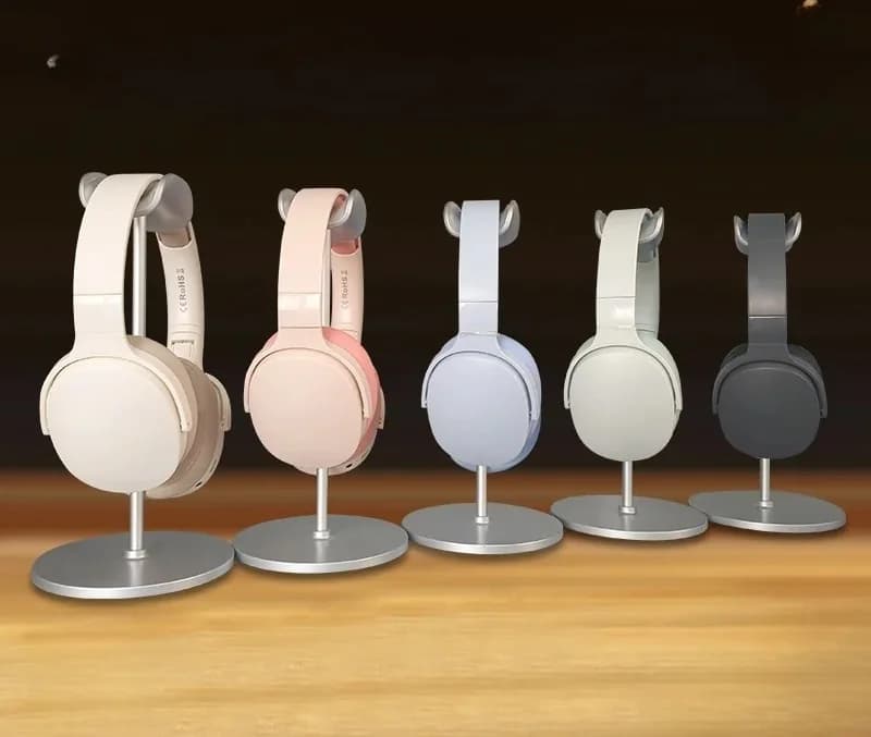 Fone de Ouvido Bluetooth Sem Fio Over-Ear com Rádio FM e Slot para Cartão TF