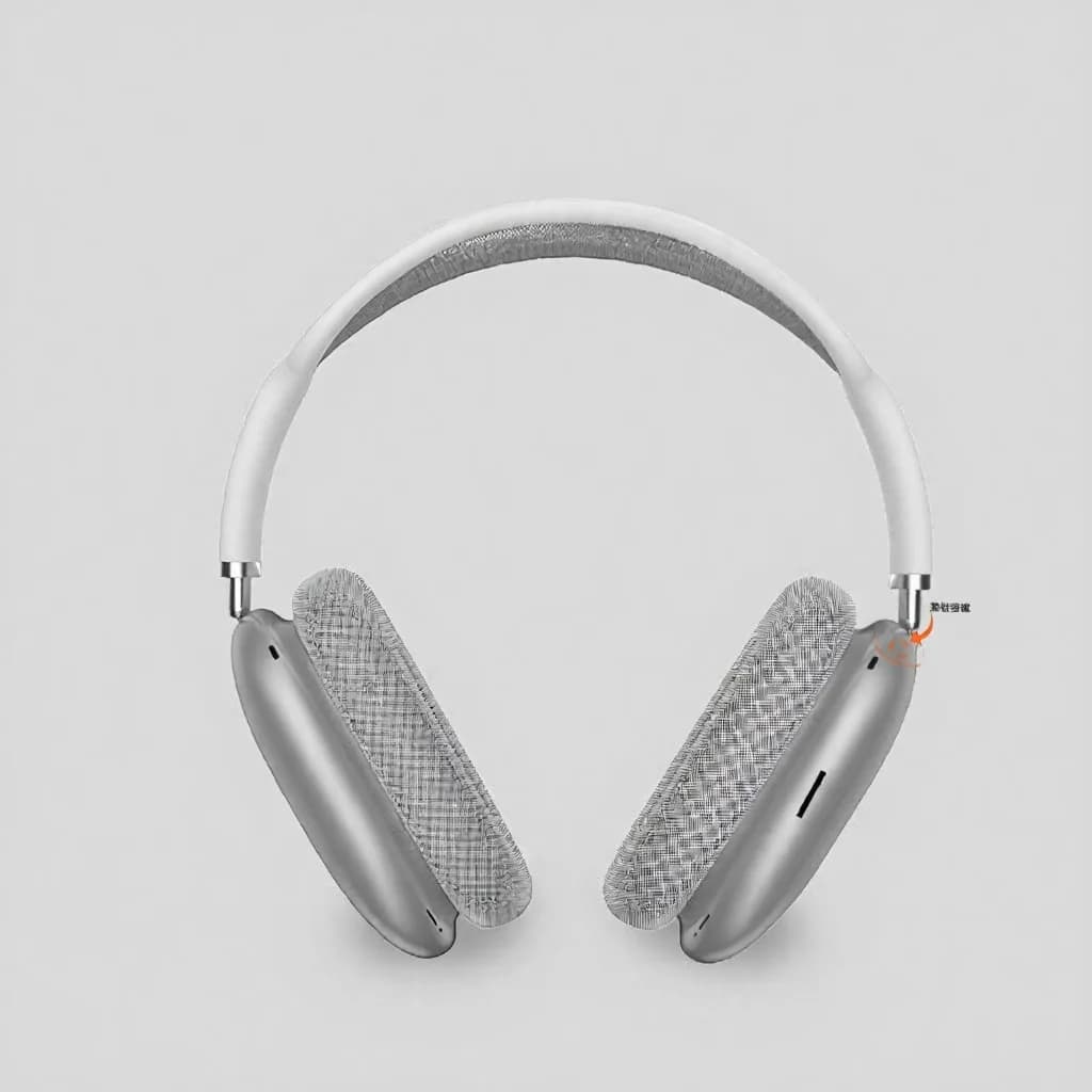 Fones de Ouvido Over-Ear Bluetooth 5.4 com Botão Rotativo e Rádio FM