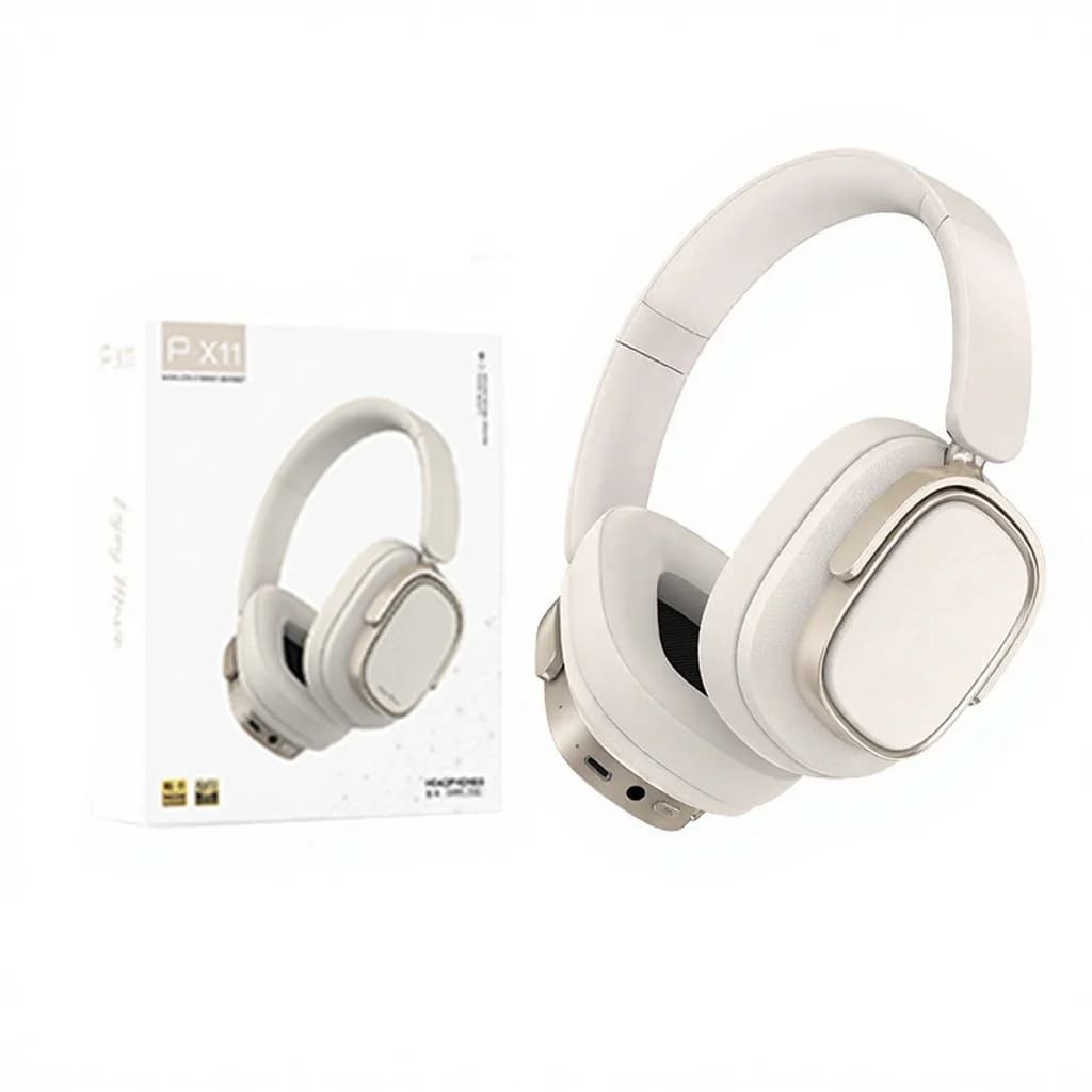Fone de Ouvido Sem Fio Over-Ear com Cancelamento de Ruído Ativo e 35H de Bateria