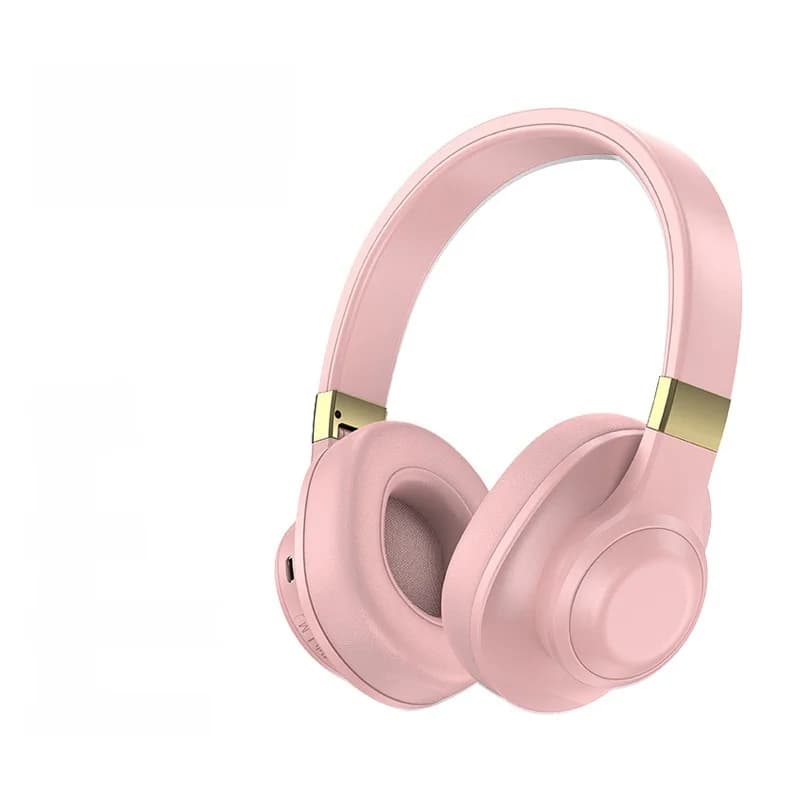 Fone de Ouvido Bluetooth Over-Ear Sem Fio com Graves Profundos e Longa Duração de Bateria