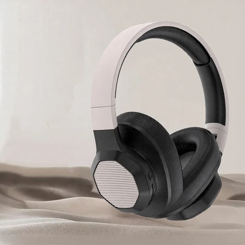 Fone de Ouvido Bluetooth Over-Ear com Rádio FM e Slot para Cartão TF