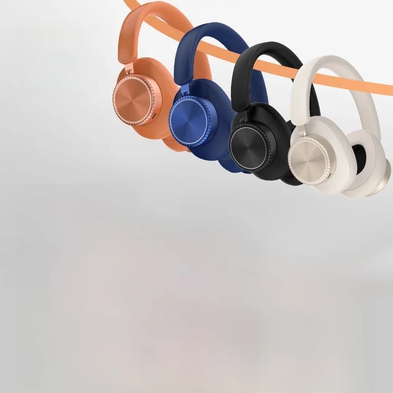 Fones de Ouvido Over-Ear Sem Fio com Cancelamento de Ruído Ativo e Bateria de 35H