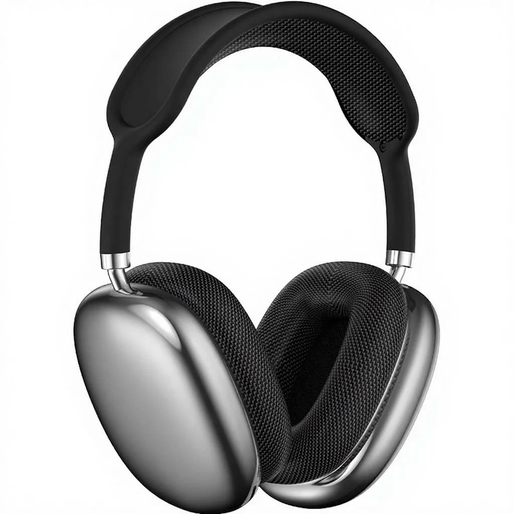 Fone de Ouvido Sem Fio Over-Ear com Rádio FM e Slot para Cartão TF