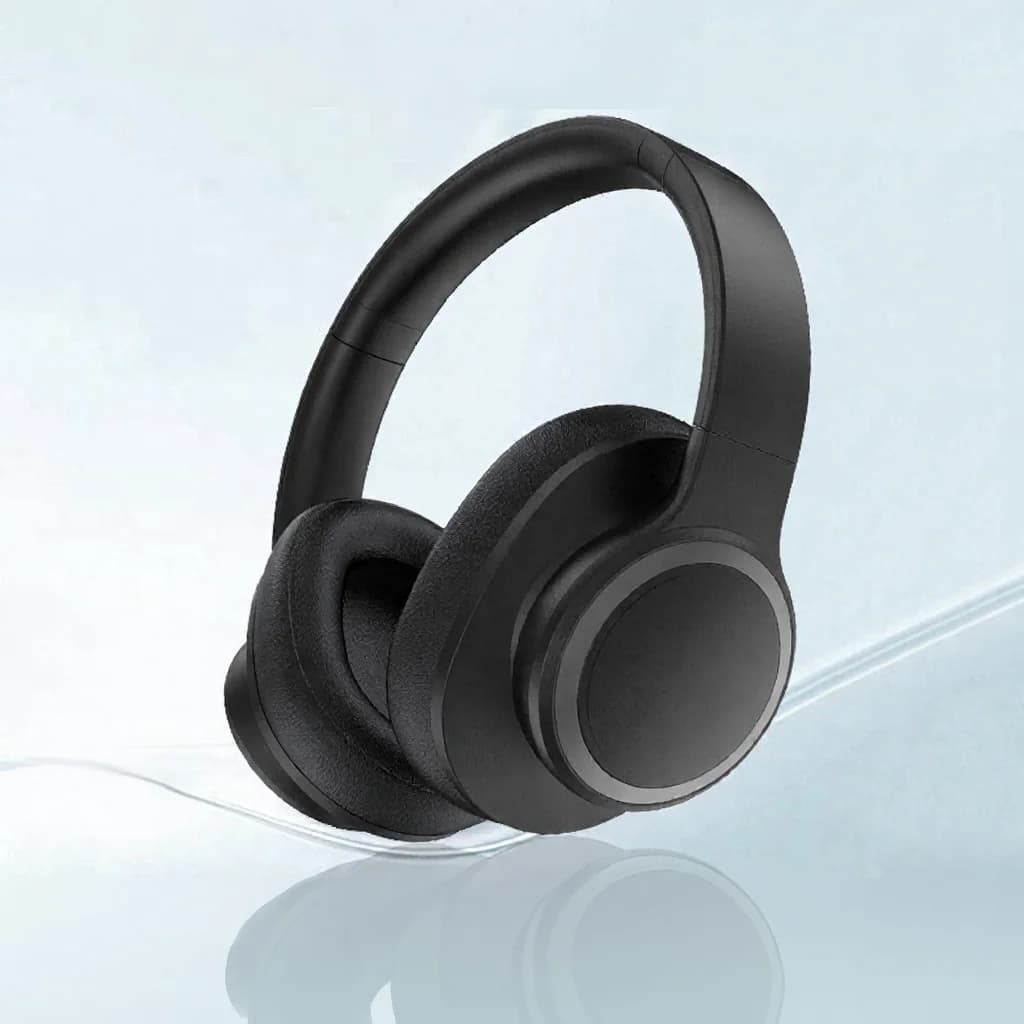 Fone de Ouvido Over-Ear Sem Fio com Cancelamento Ativo de Ruído e Bluetooth 5.4
