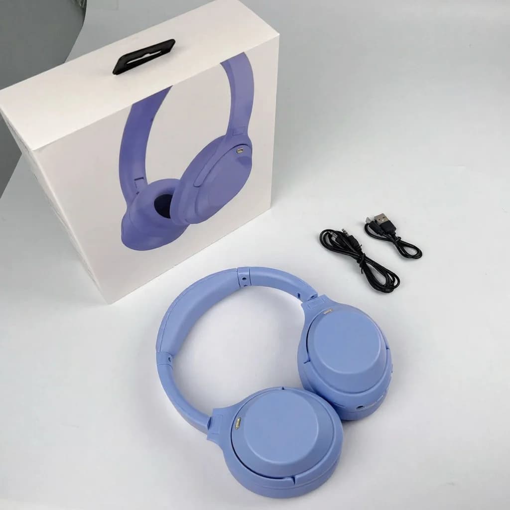 Fone de Ouvido Wireless Over-Ear com Cancelamento de Ruído Ativo e Type-C