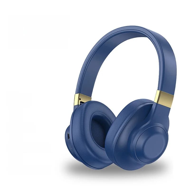 Fone de Ouvido Bluetooth Over-Ear Sem Fio com Graves Profundos e Longa Duração de Bateria