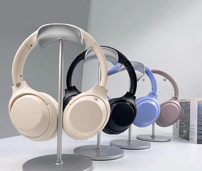 Fones de Ouvido Bluetooth Sem Fio Circum-auriculares com Cancelamento Ativo de Ruído