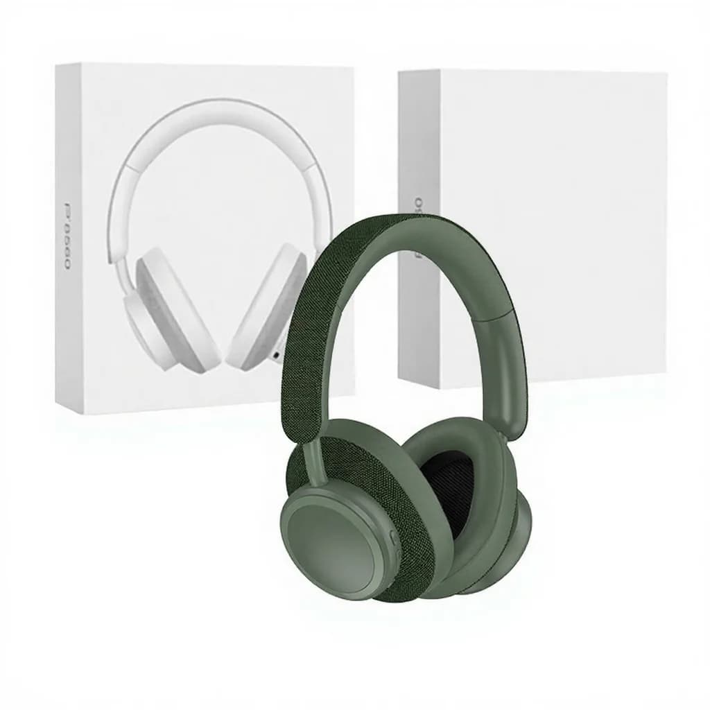 Fone de Ouvido Bluetooth Over-Ear com Graves Profundos e Longa Duração da Bateria
