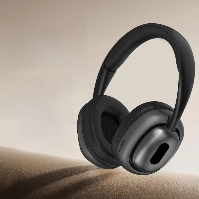 Fone de Ouvido Bluetooth Over-Ear com Rádio FM e Slot TF