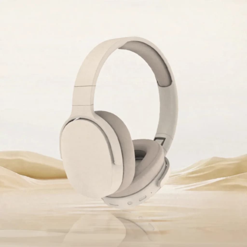 Fone de Ouvido Bluetooth Sem Fio Over-Ear com Rádio FM e Slot para Cartão TF