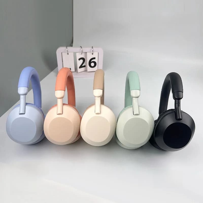 Fone de Ouvido Bluetooth Sem Fio Over-Ear com Graves Profundos e Microfone