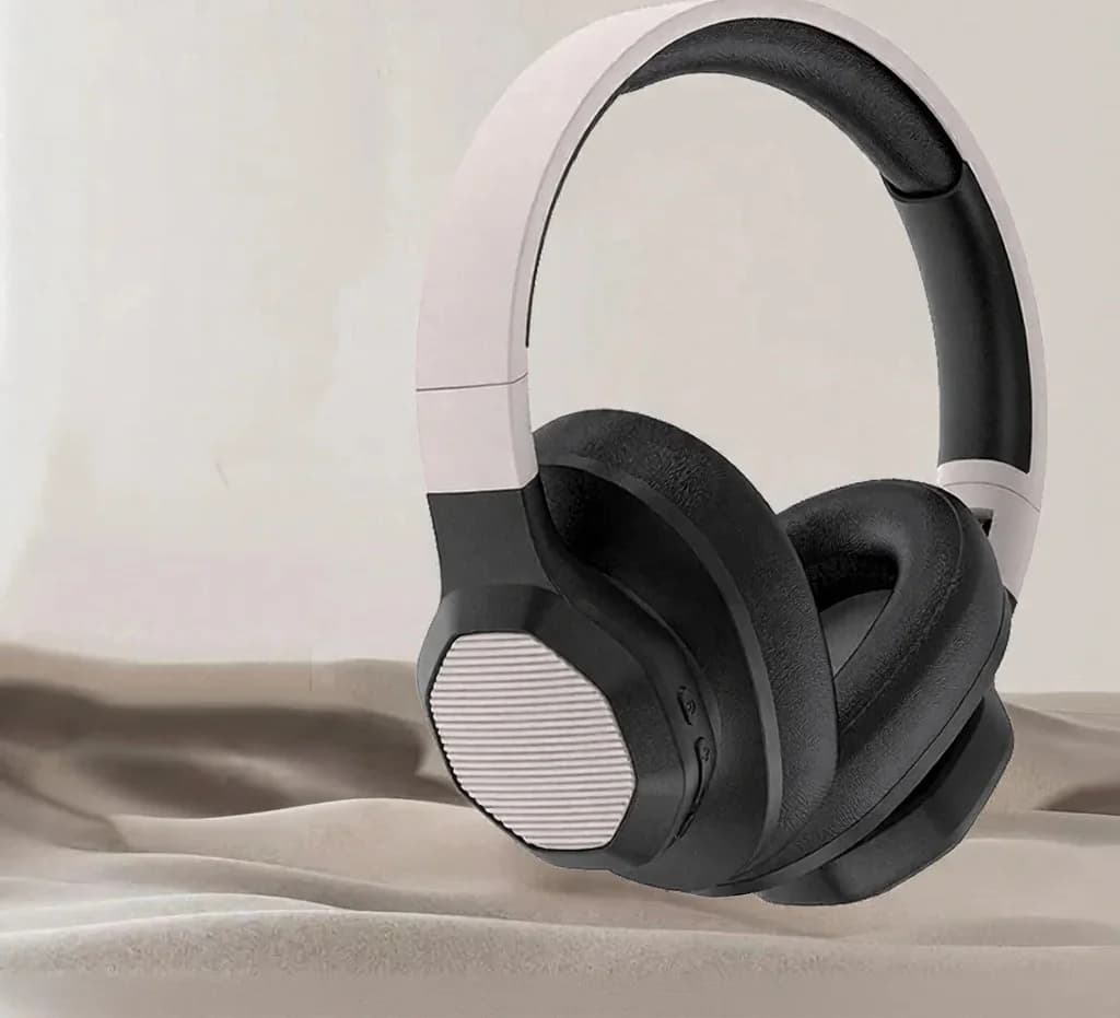 Fone de Ouvido Bluetooth Over-Ear com Rádio FM e Slot para Cartão TF