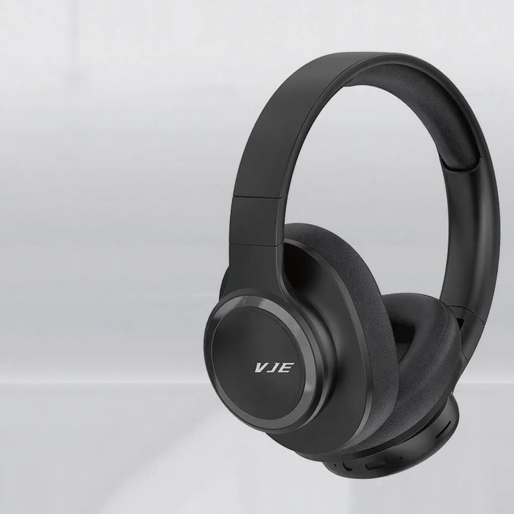 Fone de Ouvido Sem Fio Over-Ear com Longa Duração da Bateria e Bluetooth 5.4