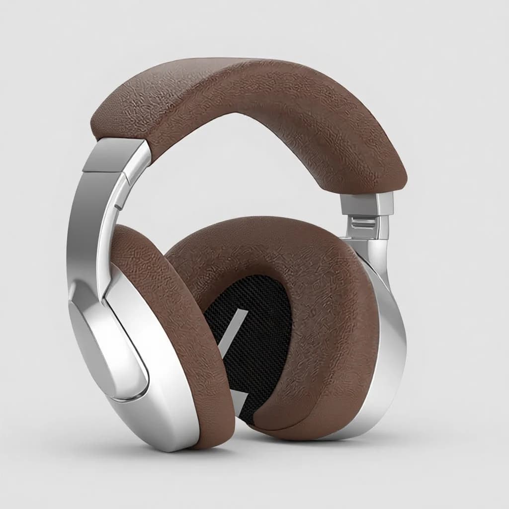 Fones de Ouvido Bluetooth Sem Fio Retrô Over-Ear Estéreo com Microfone