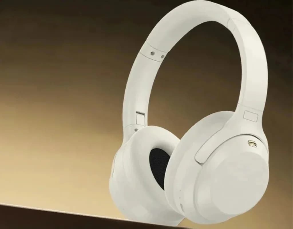 Fone de Ouvido Wireless Over-Ear com Cancelamento de Ruído Ativo e Type-C