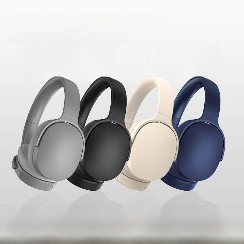 Fones de Ouvido Over-Ear Sem Fio com Cancelamento Ativo de Ruído e Longa Duração da Bateria
