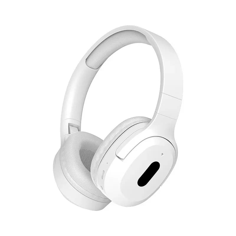 Fones de Ouvido Bluetooth Over-Ear Sem Fio Type-C Música Estéreo