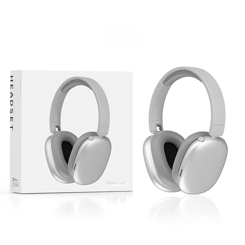 Fone de Ouvido Bluetooth Over-Ear Sem Fio com Longa Duração da Bateria