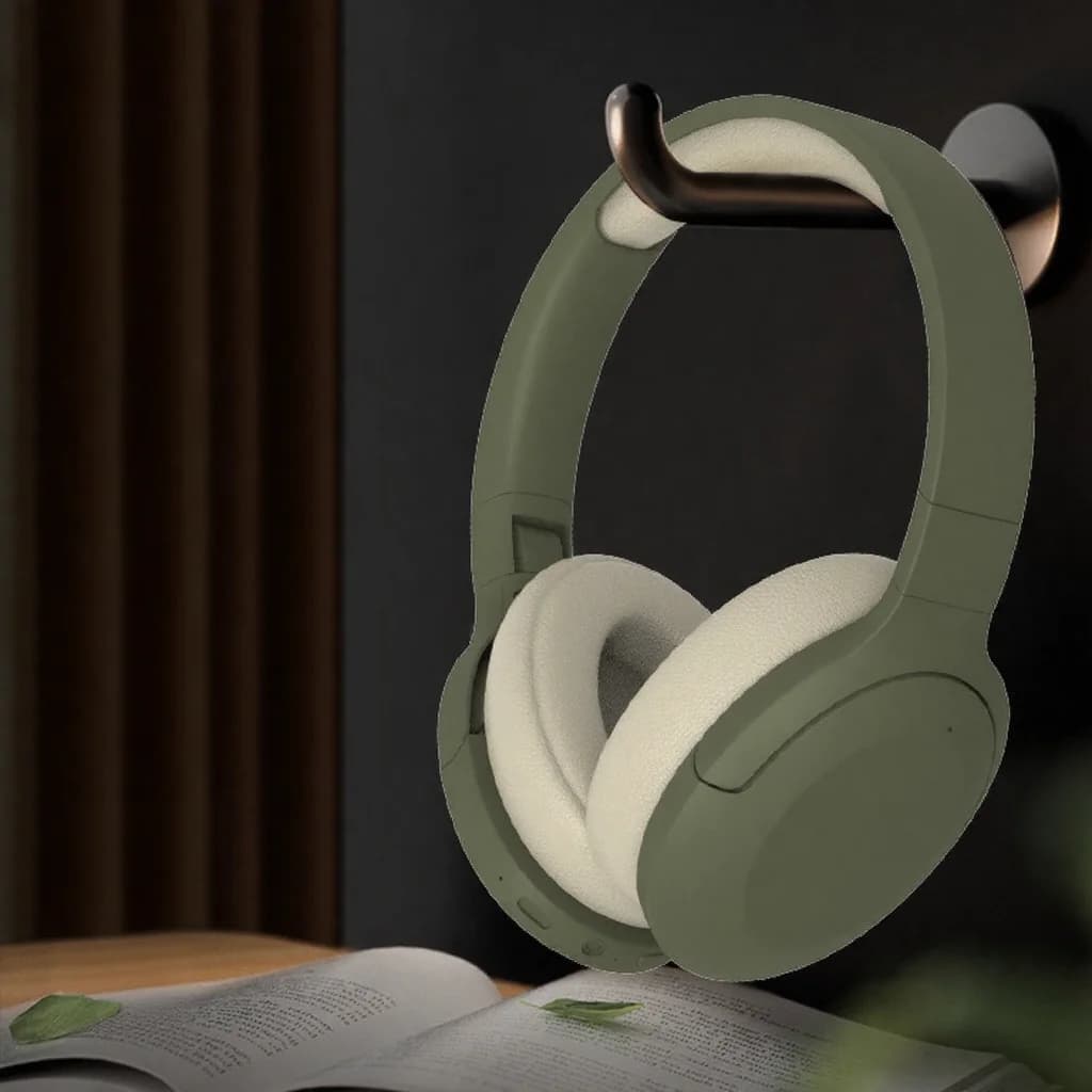 Fone de Ouvido Bluetooth Over-Ear Sem Fio com Rádio FM e Longa Duração de Bateria
