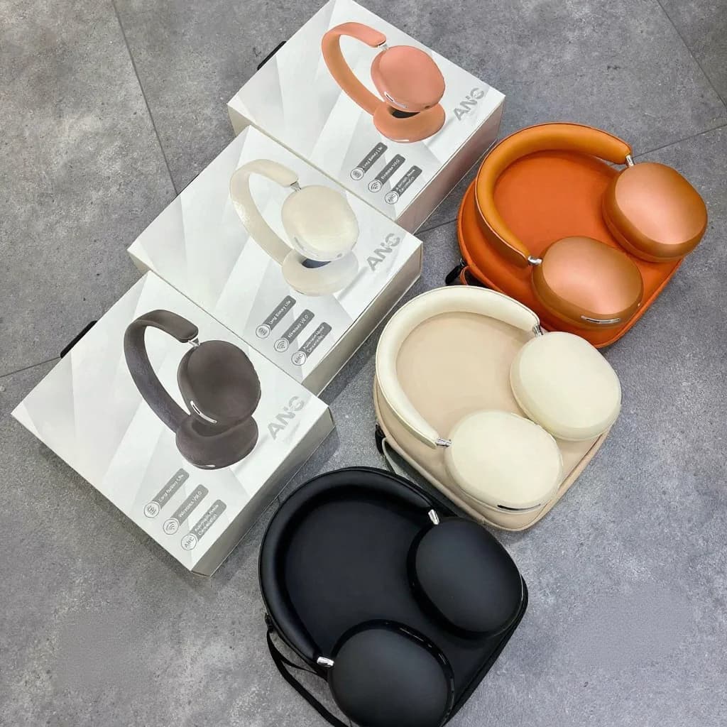 Fone de Ouvido Sem Fio Over-Ear com ANC e Carregamento Type-C