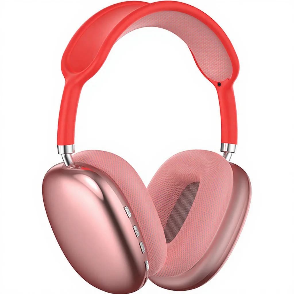 Fone de Ouvido Sem Fio Over-Ear com Rádio FM e Slot para Cartão TF