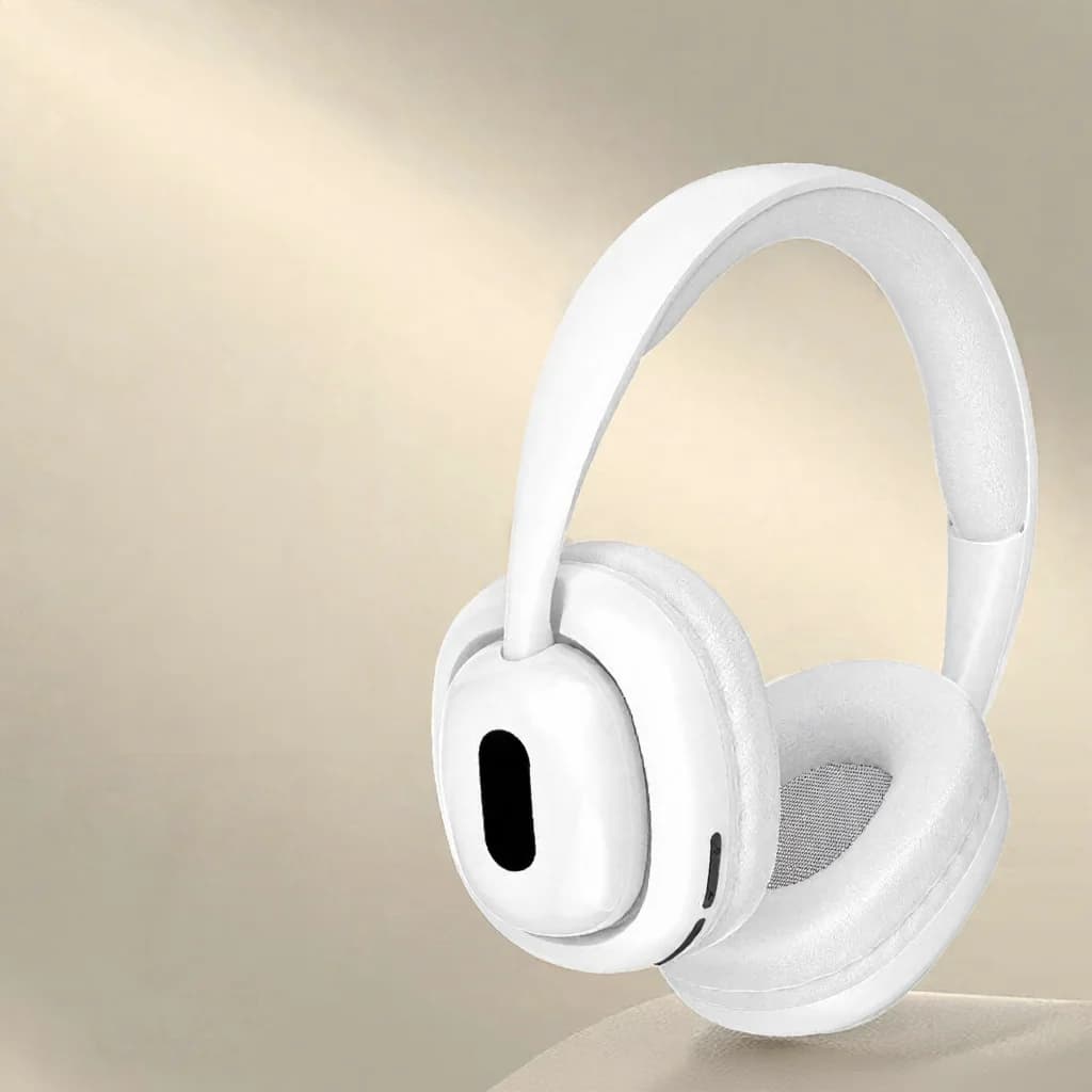 Fone de Ouvido Bluetooth Over-Ear com Rádio FM e Slot TF