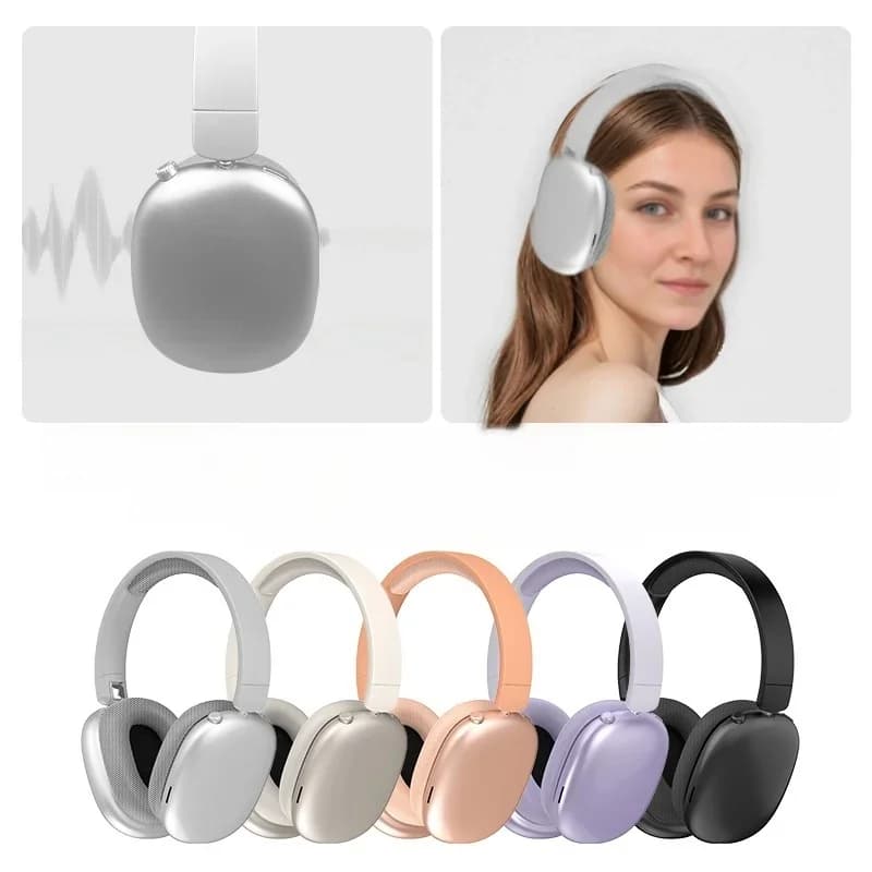 Fone de Ouvido Bluetooth Sem Fio com Cancelamento Ativo de Ruído e Microfone