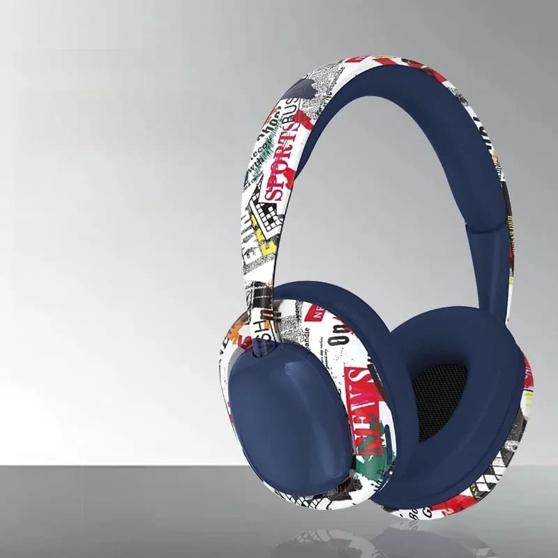 Fones de Ouvido Bluetooth Over-Ear com Graves Profundos e Conectividade Sem Fio