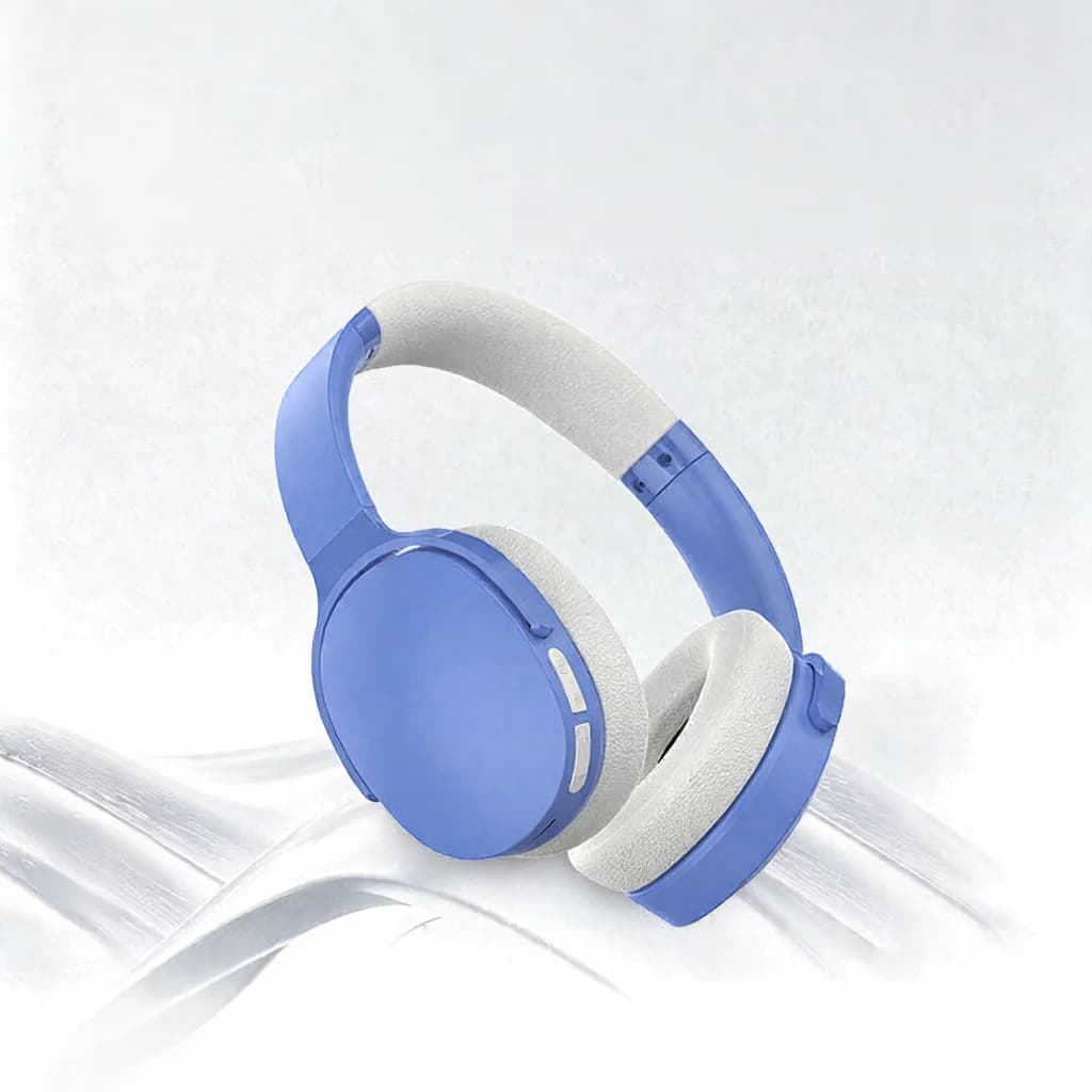 Fones de Ouvido Bluetooth Over-Ear com FM, Cartão TF, Modos EQ e Microfone