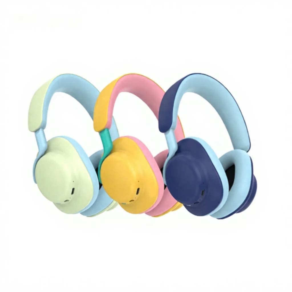 Fone de Ouvido Sem Fio Over-Ear com Rádio FM e Entrada AUX