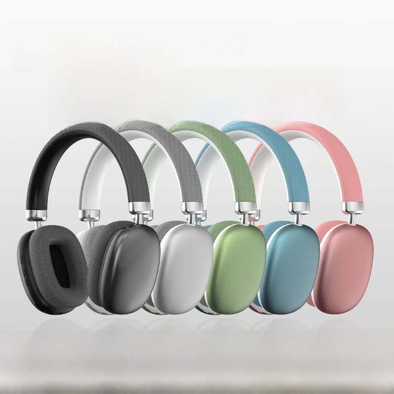 Fones de Ouvido Bluetooth Sem Fio Over-Ear com Carregamento Type-C