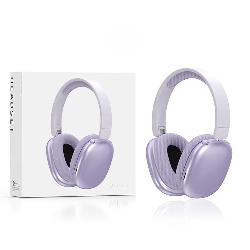 Fone de Ouvido Bluetooth Over-Ear Sem Fio com Longa Duração da Bateria