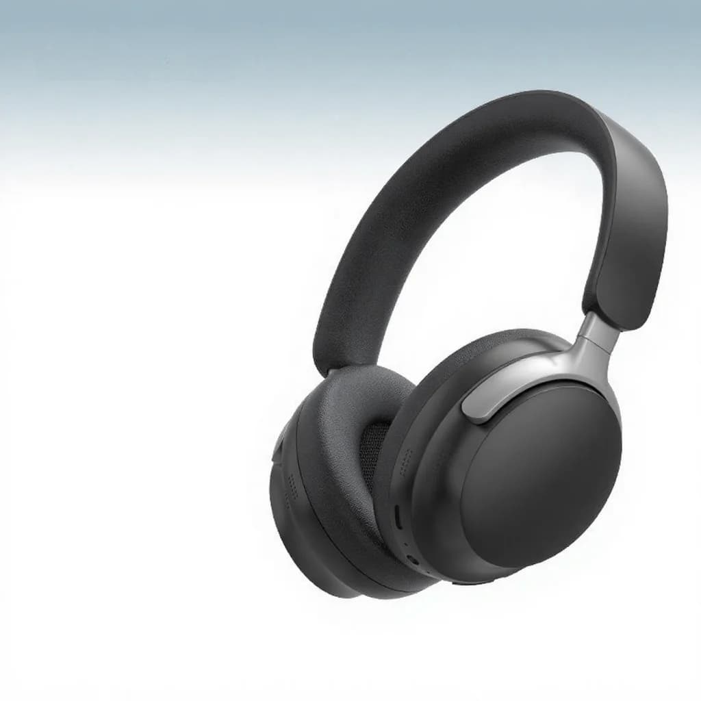 Fone de Ouvido Bluetooth Over-Ear com Rádio FM e Bateria de Longa Duração
