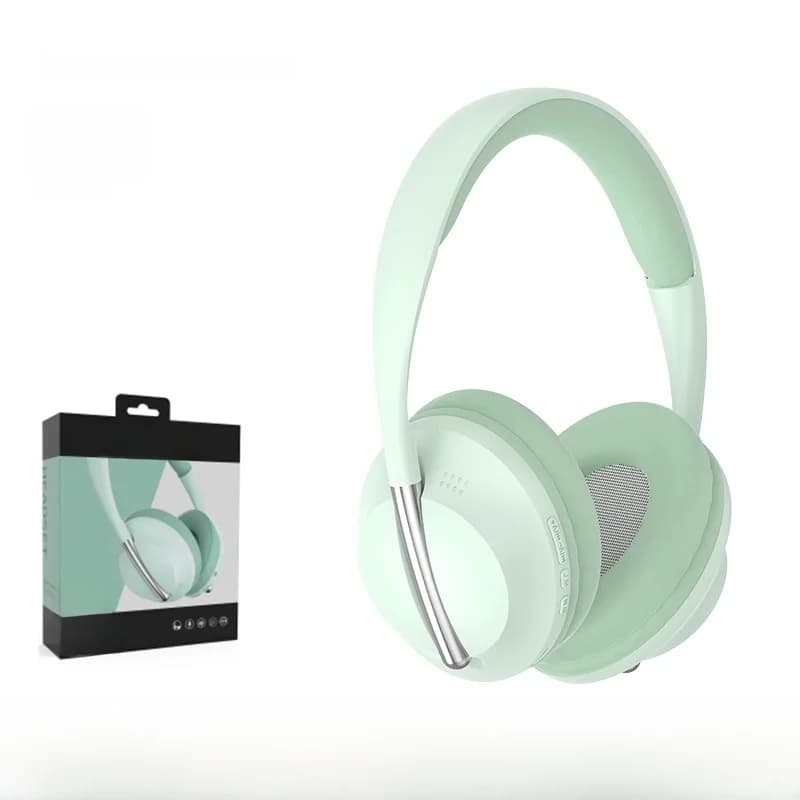 Fones de Ouvido Over-Ear Sem Fio com Slot para Cartão TF e Entrada AUX