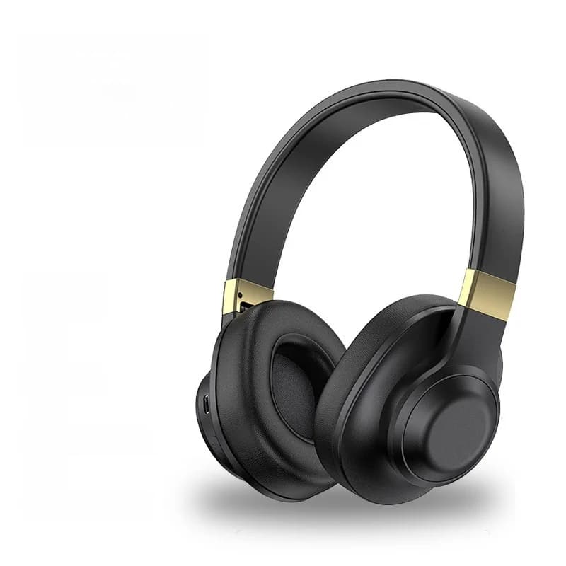 Fone de Ouvido Bluetooth Over-Ear Sem Fio com Graves Profundos e Longa Duração de Bateria