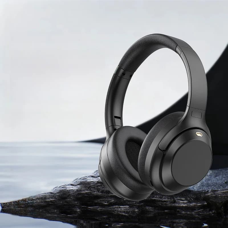 Fones de Ouvido Bluetooth Sem Fio Over-Ear com Cancelamento de Ruído Ativo