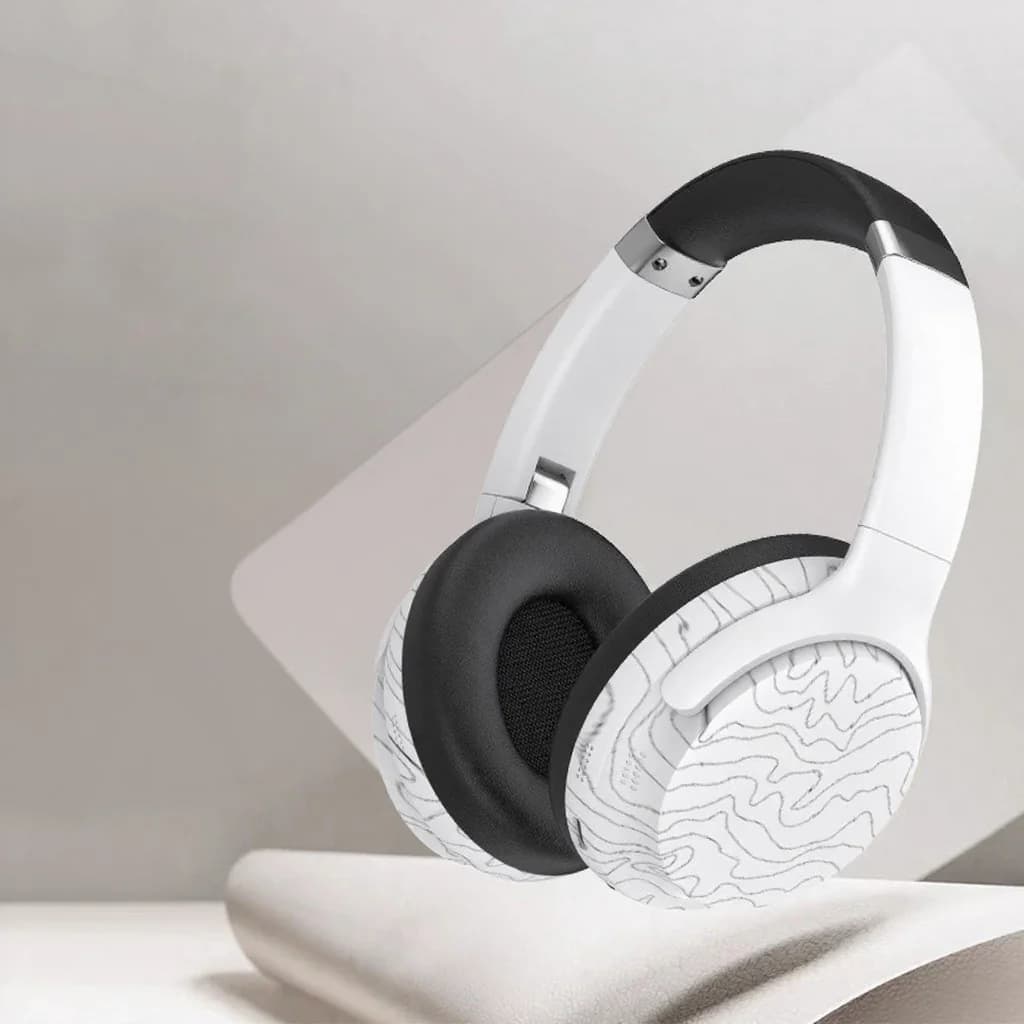 Fone de Ouvido Bluetooth Over-Ear com Multi-EQ e Longa Duração da Bateria