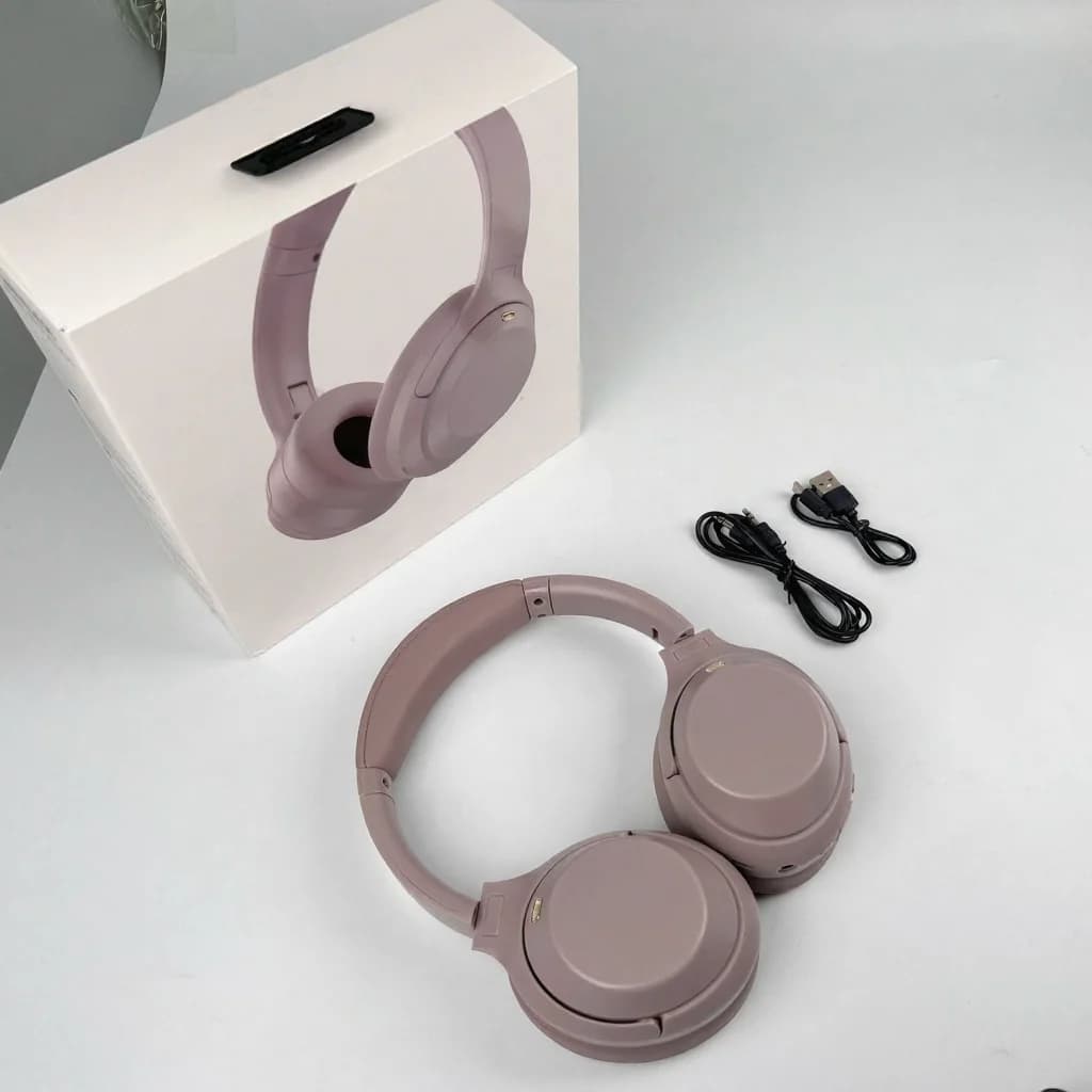 Fones de Ouvido Bluetooth Sem Fio Over-Ear com Cancelamento de Ruído Ativo