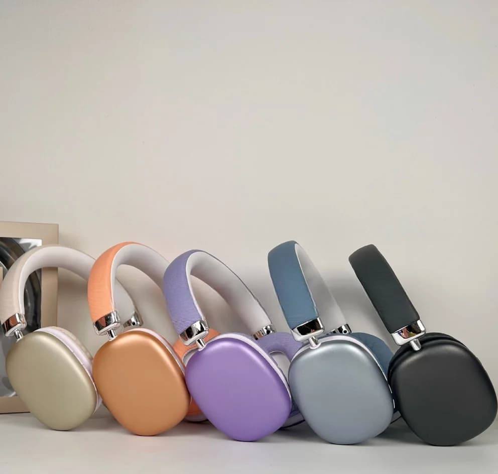 Fones de Ouvido Sem Fio Over-Ear com Bluetooth 5.4 e Longa Duração de Bateria