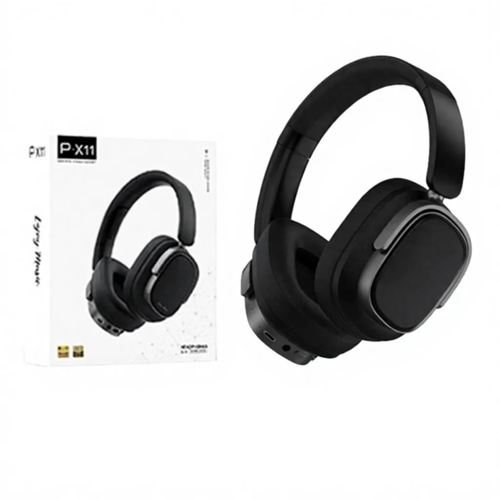 Fone de Ouvido Sem Fio Over-Ear com Cancelamento de Ruído Ativo e 35H de Bateria