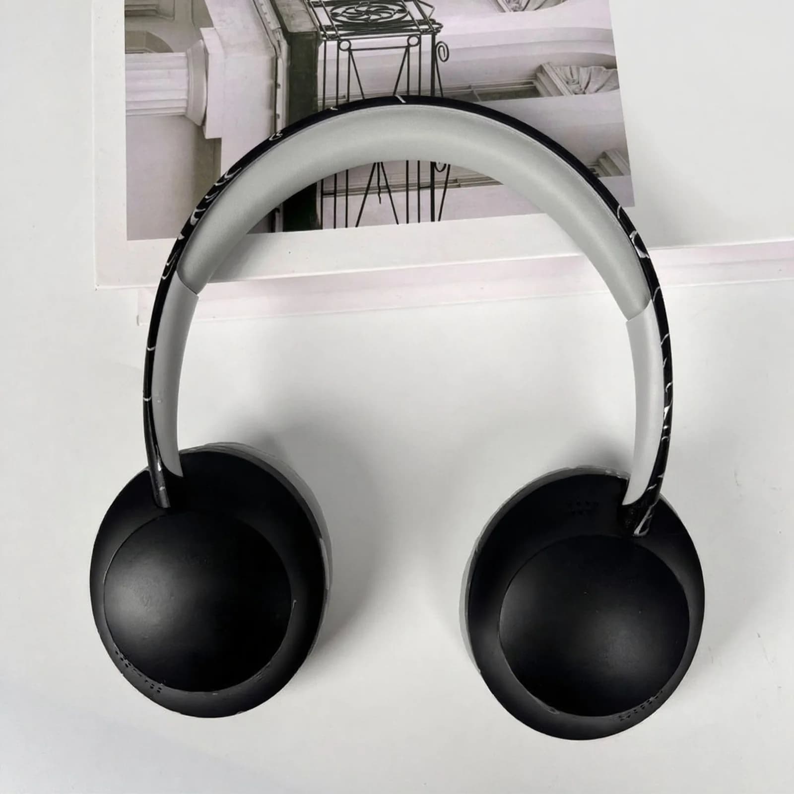 Fone de Ouvido Sem Fio Supra-auricular com Bluetooth 5.4 e Slot para Cartão TF